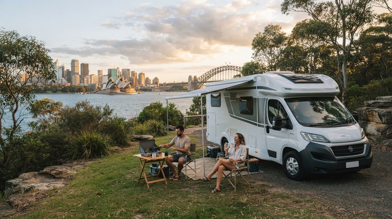 Sydney Roundtrip — Sydney RV road trip landscape