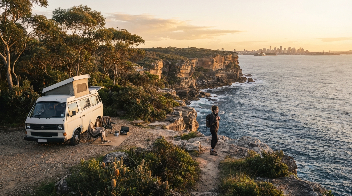 Sydney to Brisbane — national park landscape