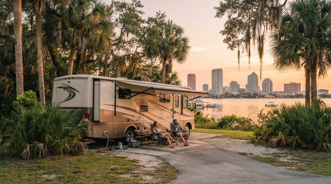 Tampa to Bozeman - Including the Yellowstone — Tampa RV road trip landscape