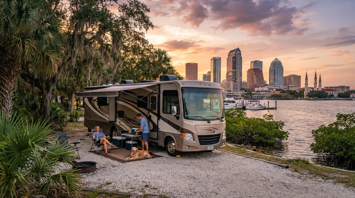 Tampa to Minneapolis — Tampa RV road trip landscape