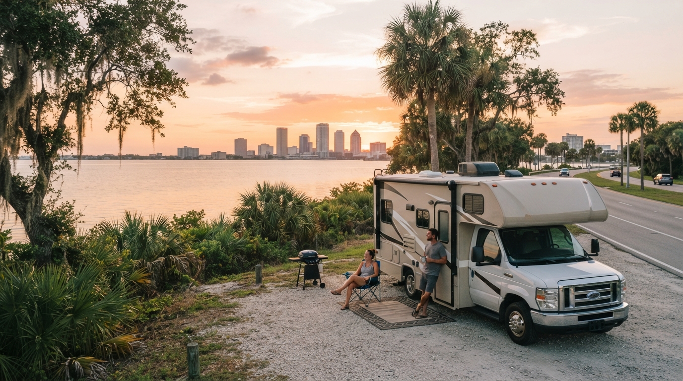 Tampa to Washington DC — Tampa RV road trip landscape