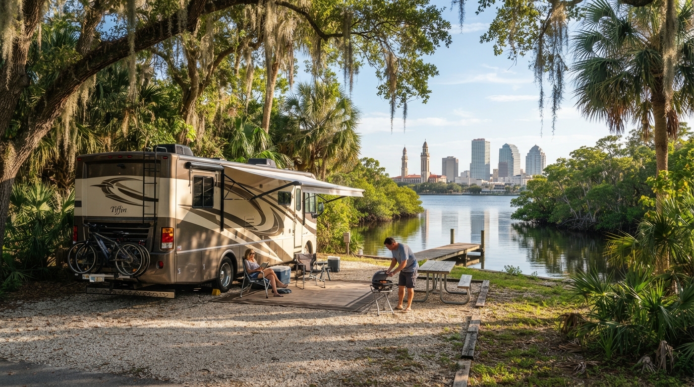 Tampa Roundtrip - South — Tampa RV road trip landscape