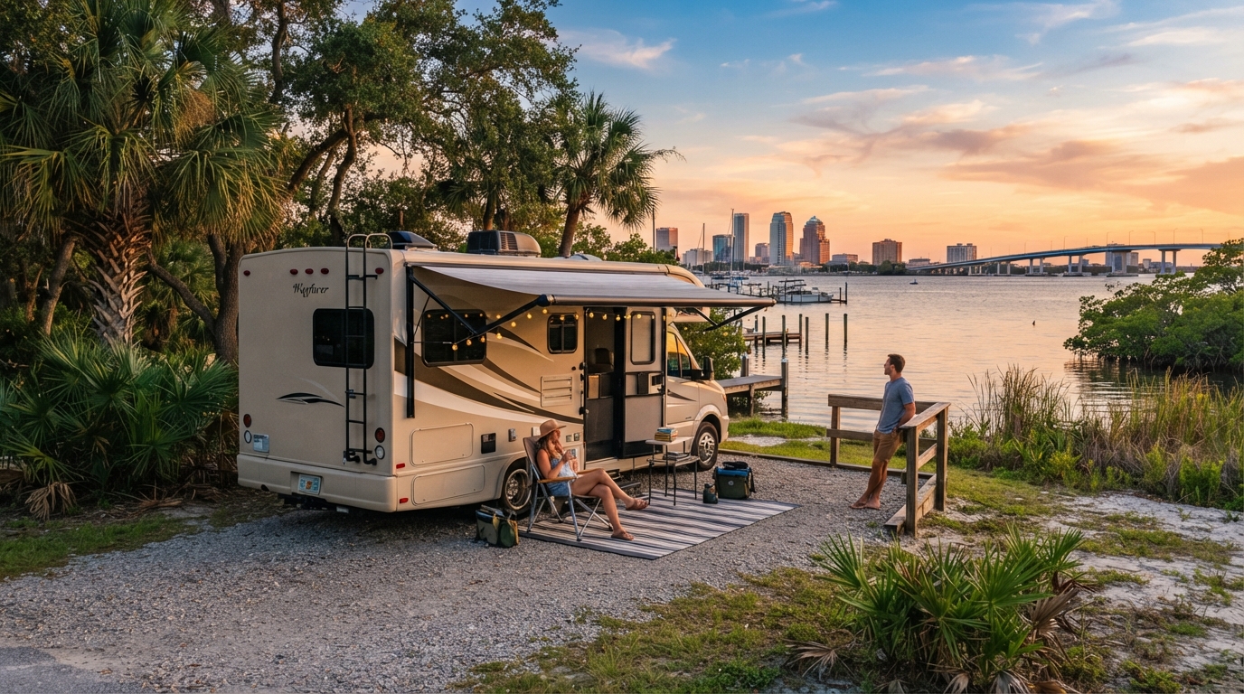 Tampa to Billings — Tampa RV road trip landscape
