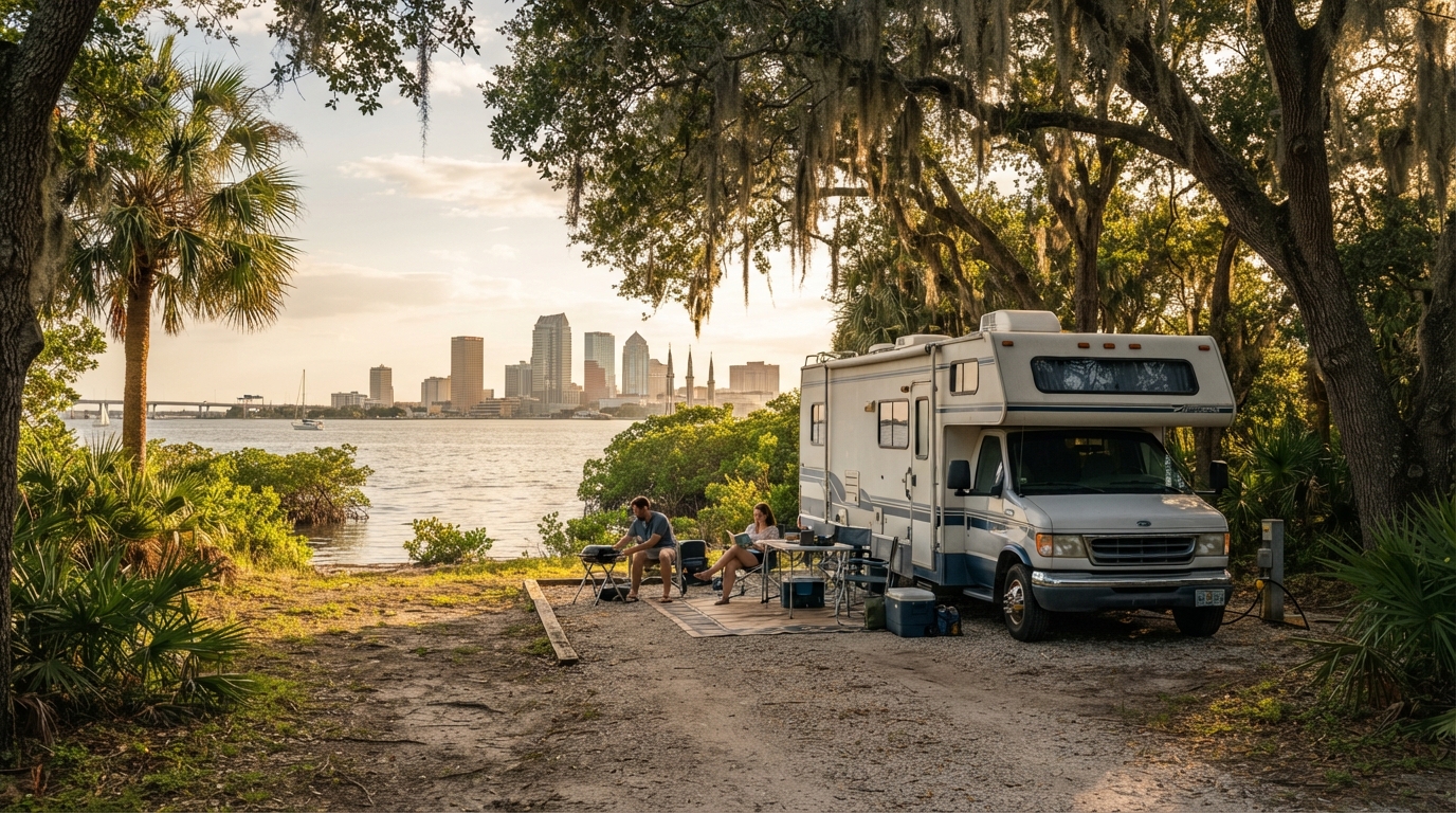 Tampa to Chicago — Tampa RV road trip landscape