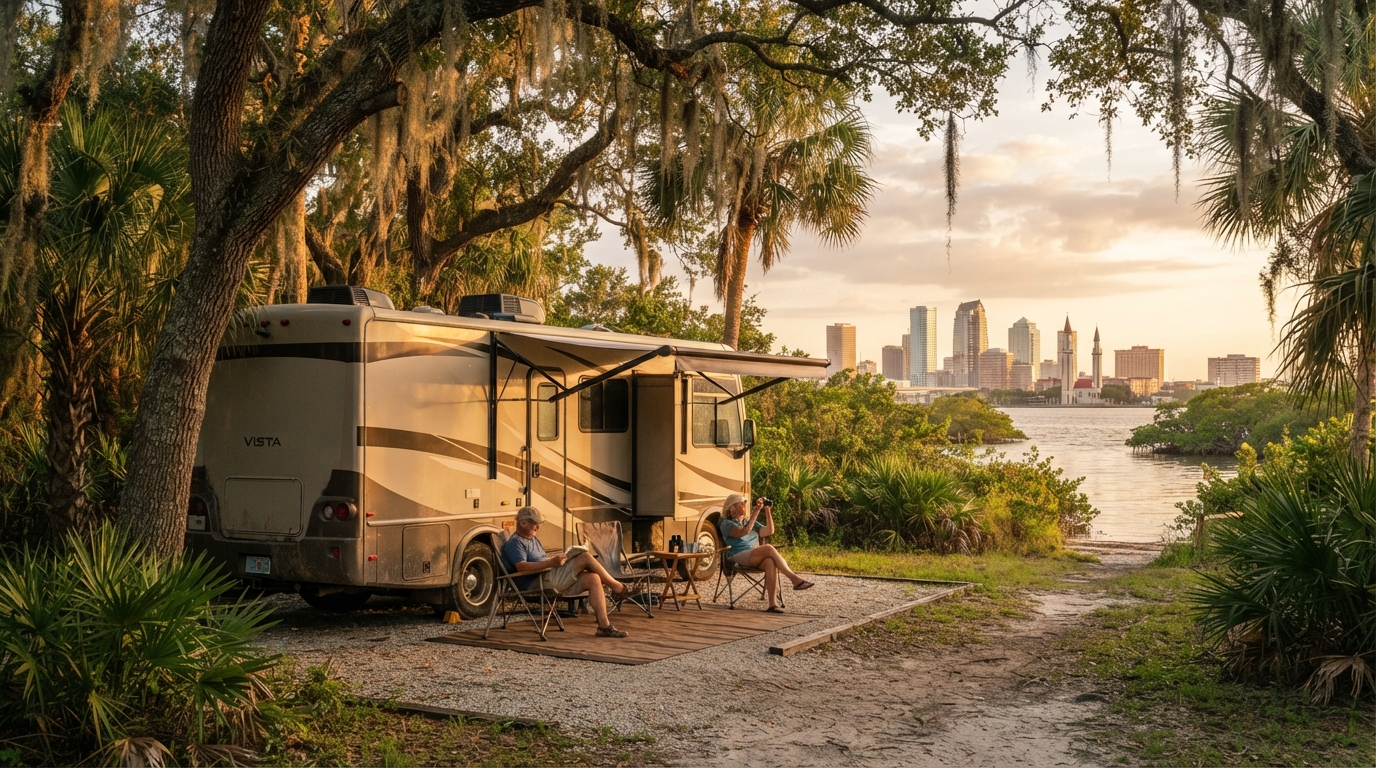Tampa to Chicago — Tampa RV road trip landscape
