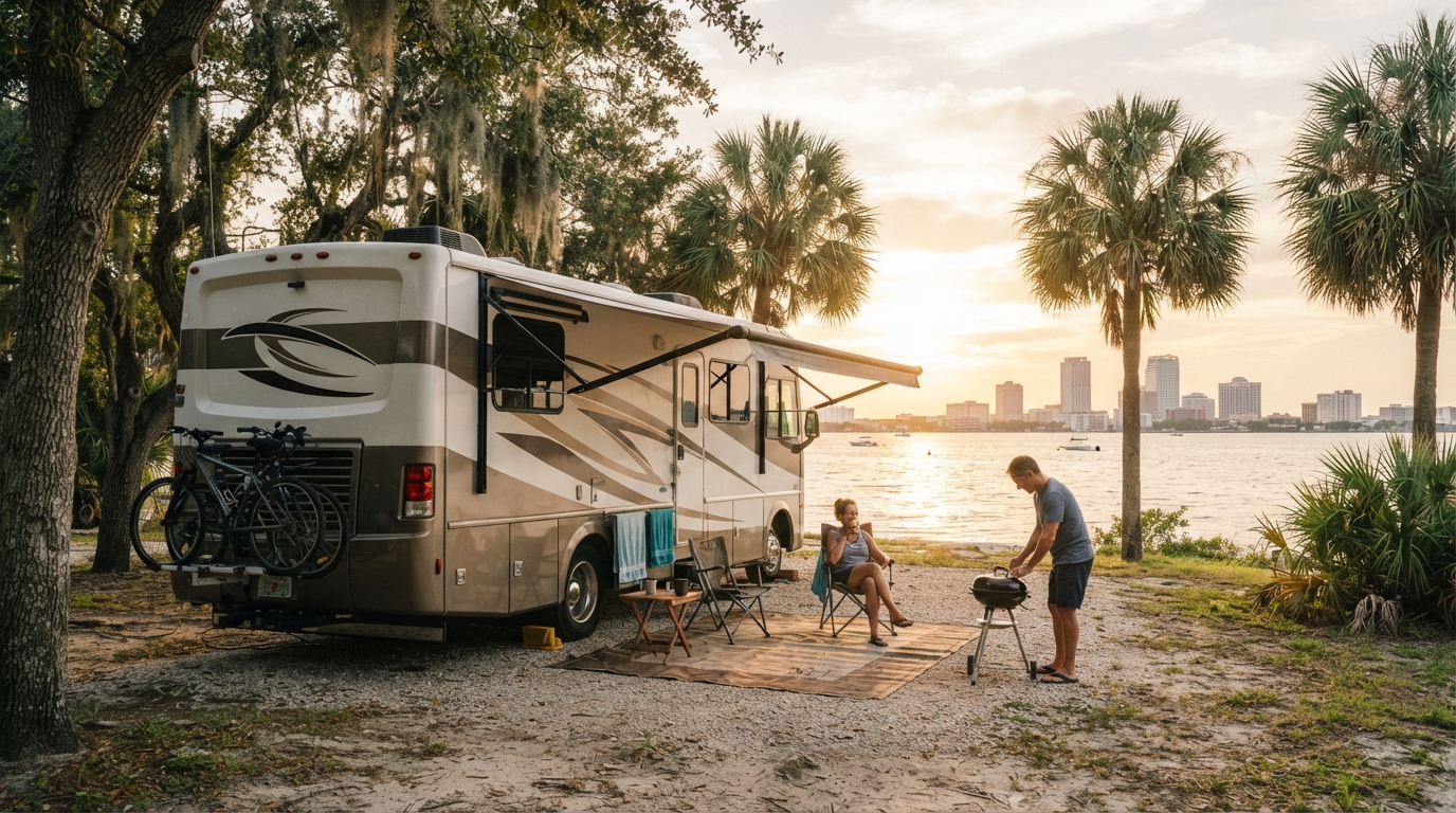 Tampa to San Francisco — Tampa RV road trip landscape