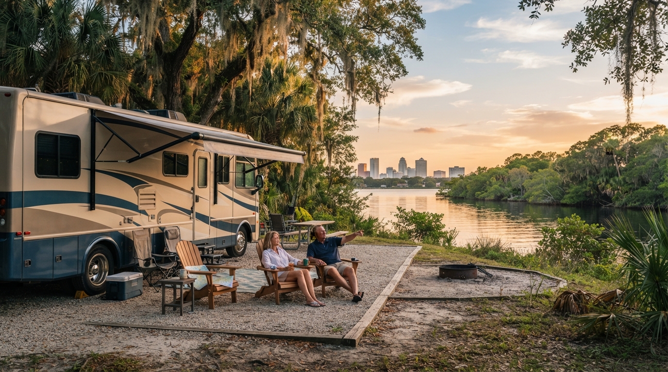 Tampa to Seattle — Tampa RV road trip landscape