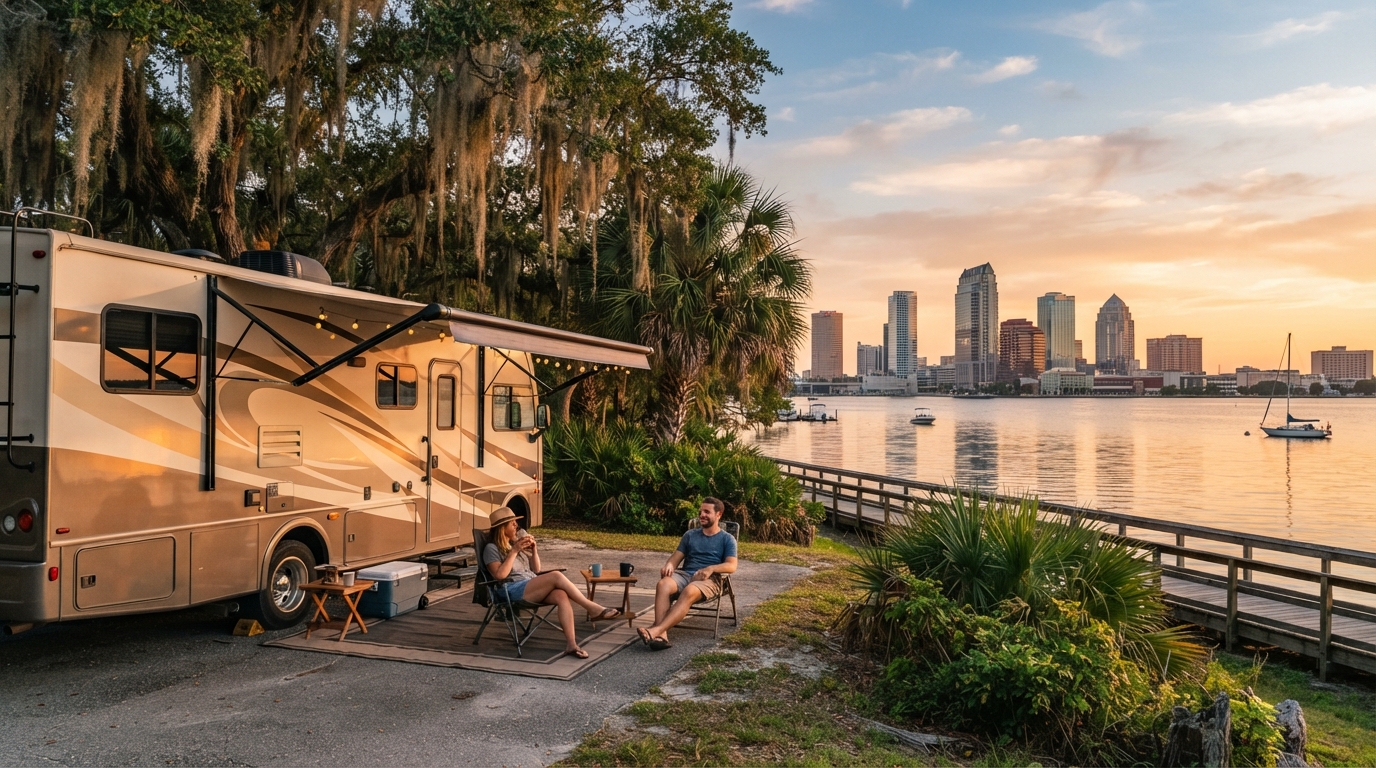 Tampa Roundtrip - The Ultimate Florida Family RV Adventure — Tampa scenic landscape