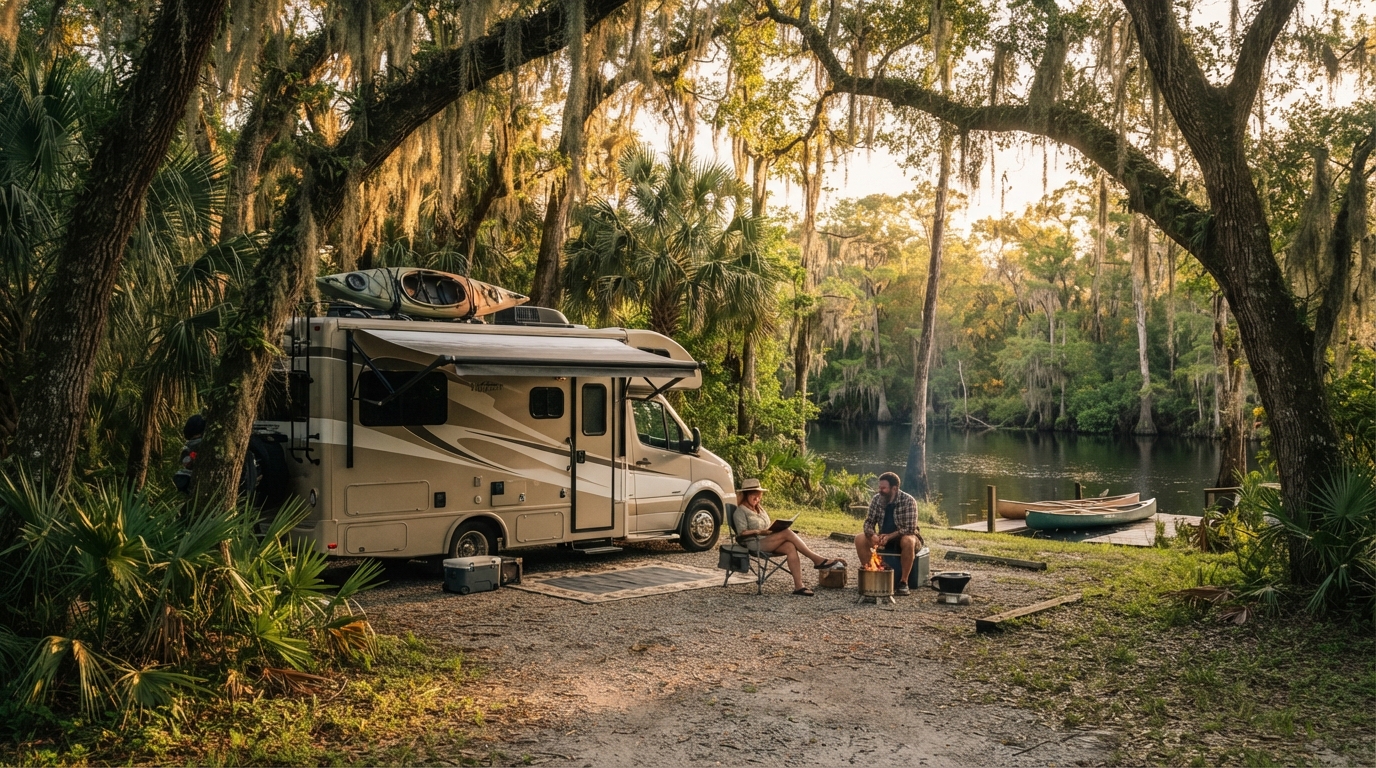 Tampa to Dallas — national park landscape