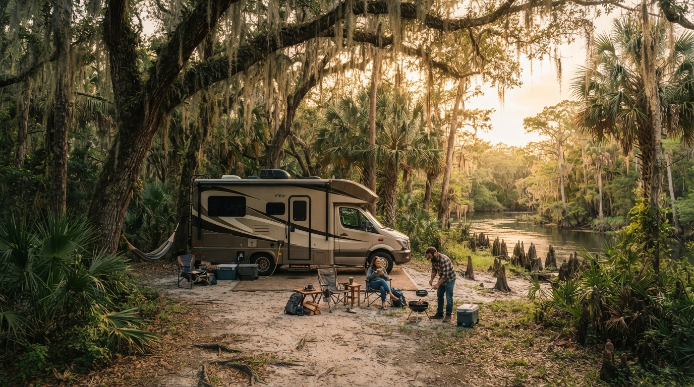 Tampa to New Orleans — national park landscape