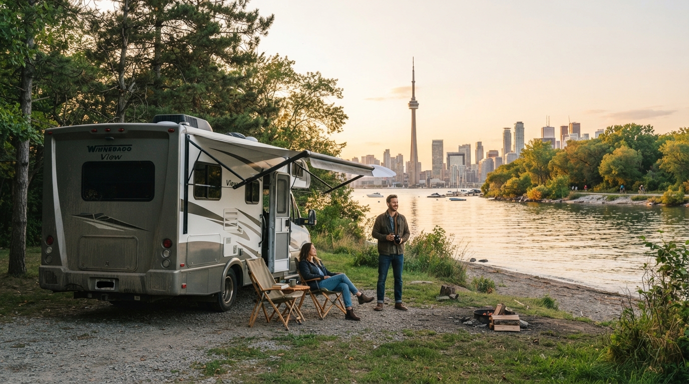 Toronto to Edmonton - Trans Canada - Big Lakes, Prairie Skies, Rocky Mountain High — Toronto RV road trip landscape