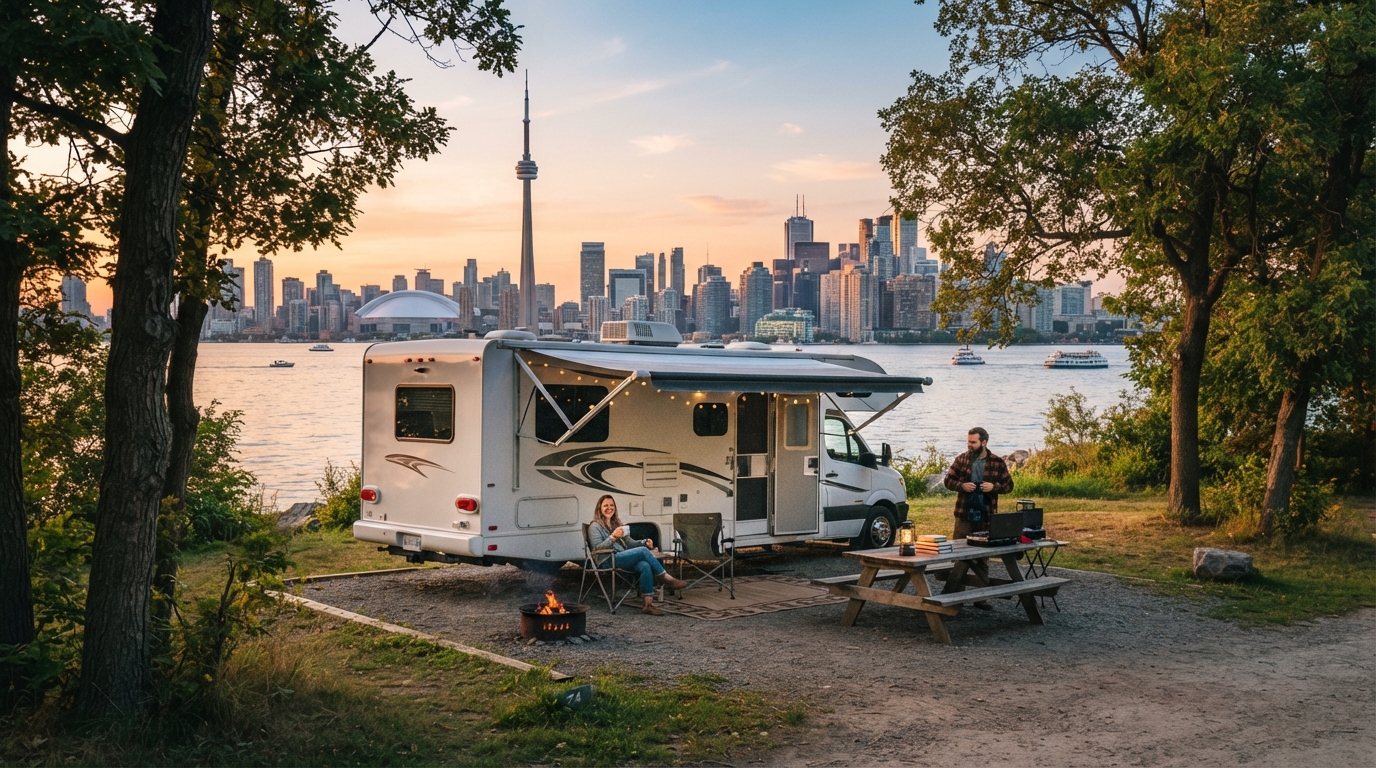 Toronto to Vancouver - Trans Canada  East to West — Toronto RV road trip landscape