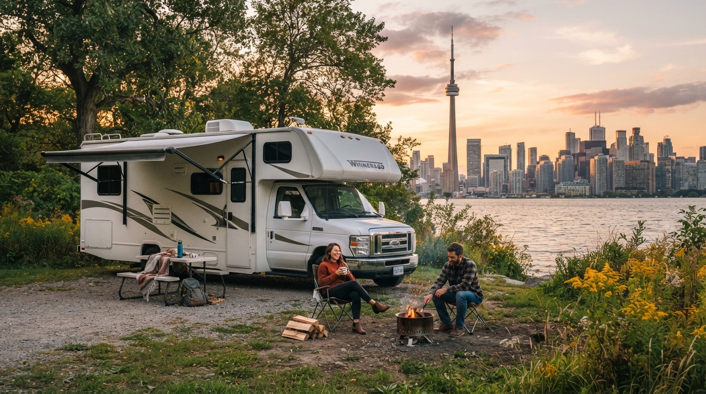 Toronto to Halifax - Through the USA — Toronto RV road trip landscape