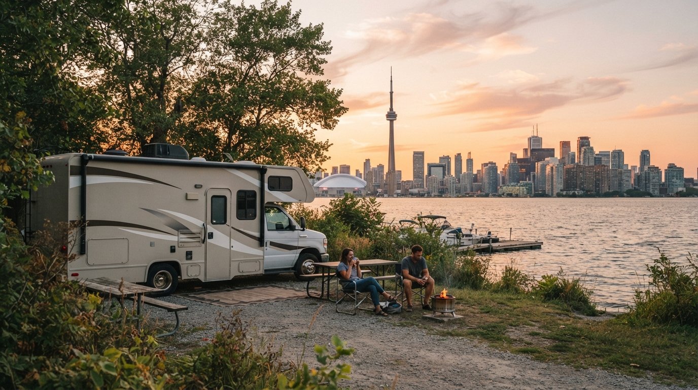 Toronto  Roundtrip - Lakeside Odyssey Around Lake Huron — Toronto RV road trip landscape