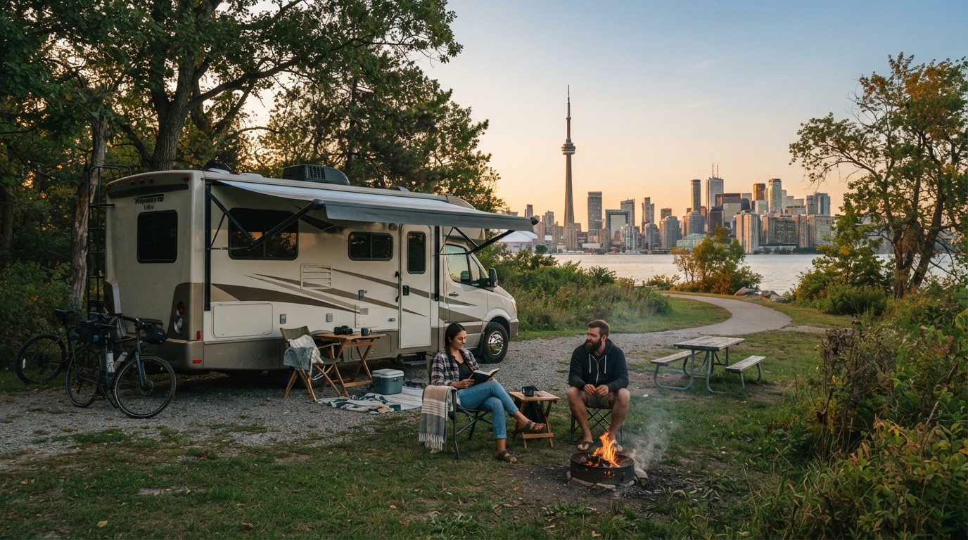 Toronto To Montreal — Toronto RV road trip landscape