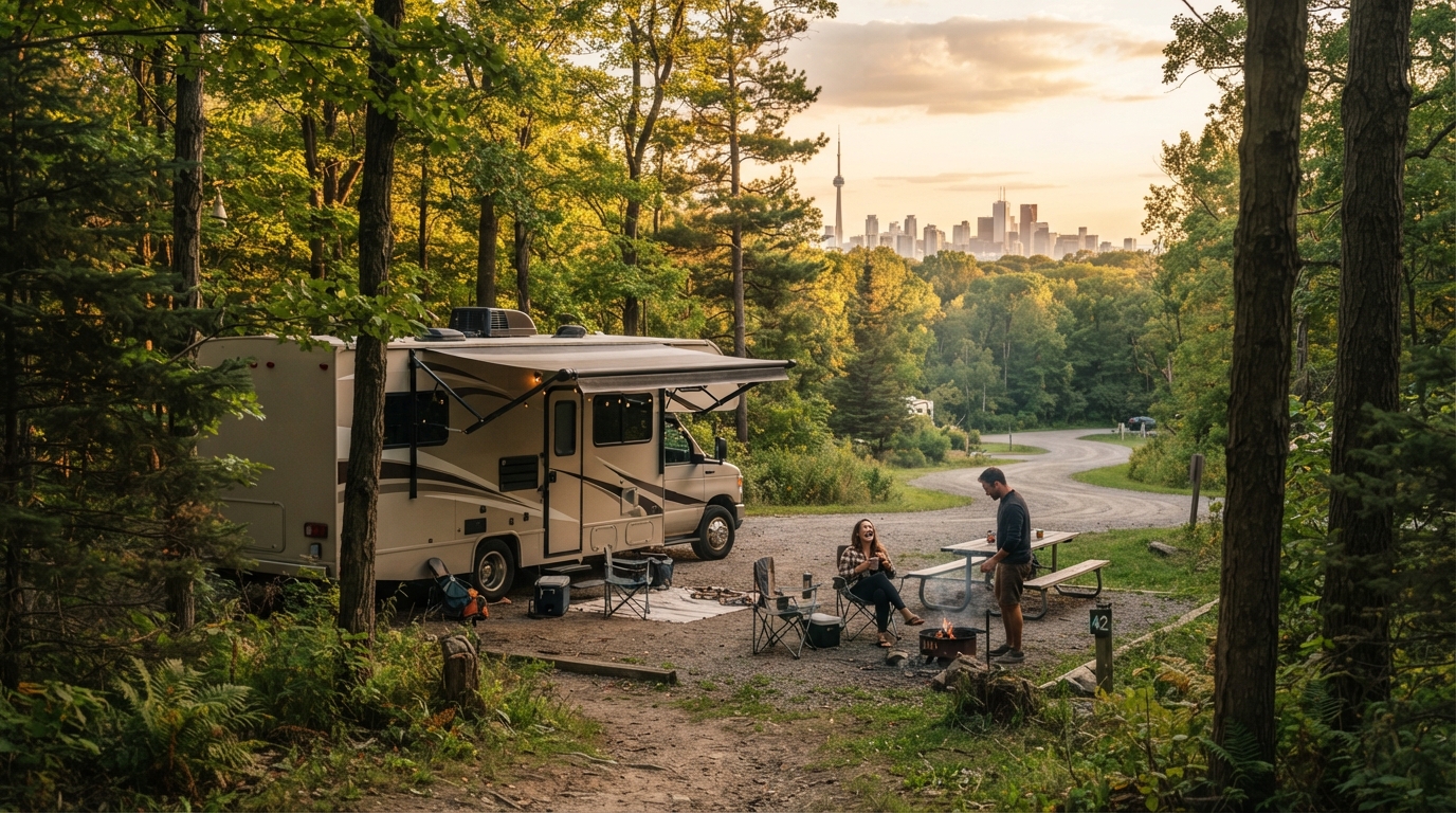 Toronto To Montreal — national park landscape