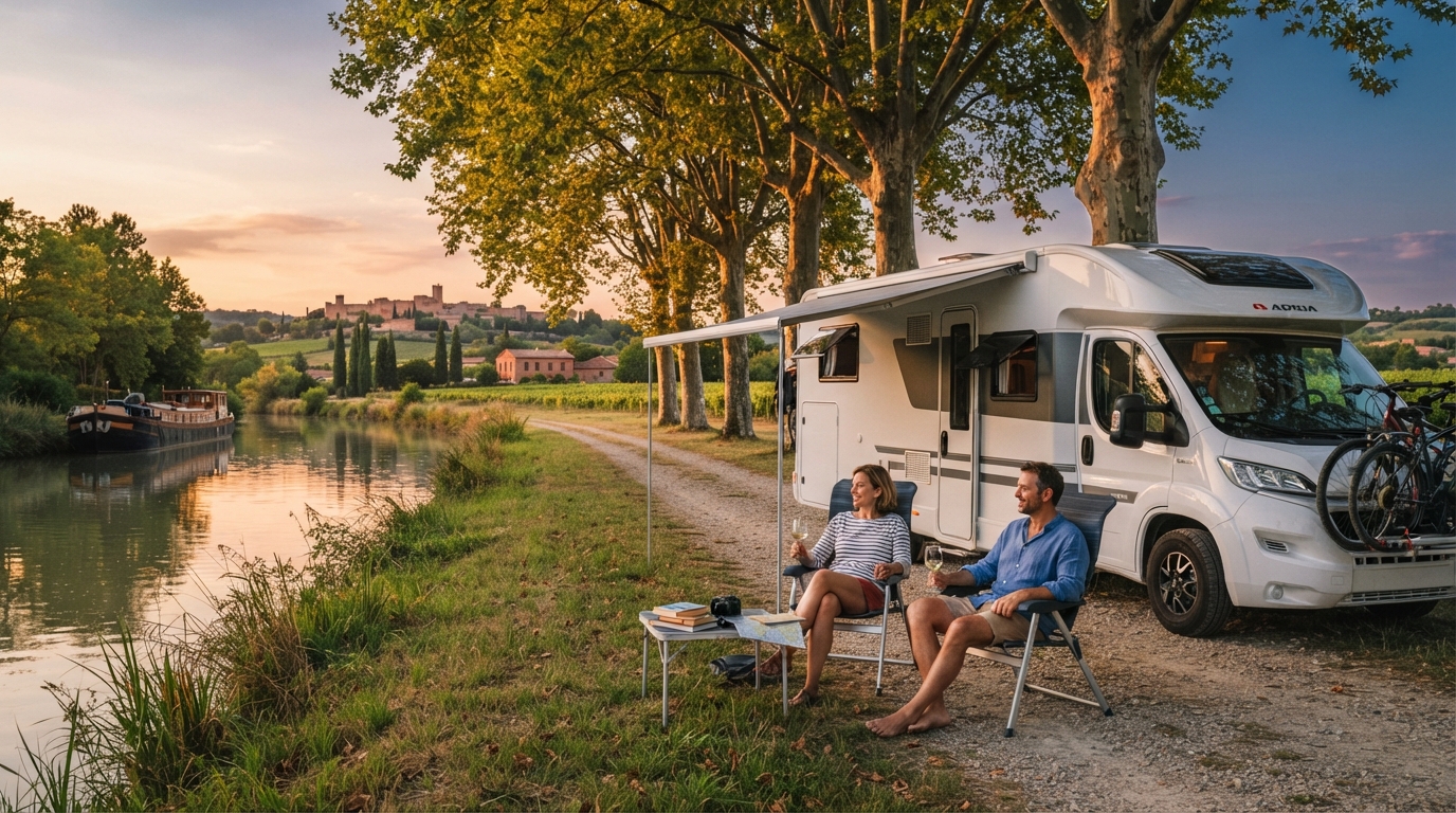 Toulouse Round trip - European Charms & Family Delights — Toulouse RV road trip landscape
