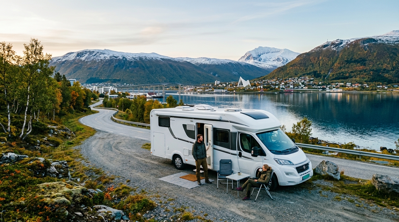 Tromsø Round Trip - Arctic Wonders: Northern Norway Family Road Trip — Tromsø scenic landscape