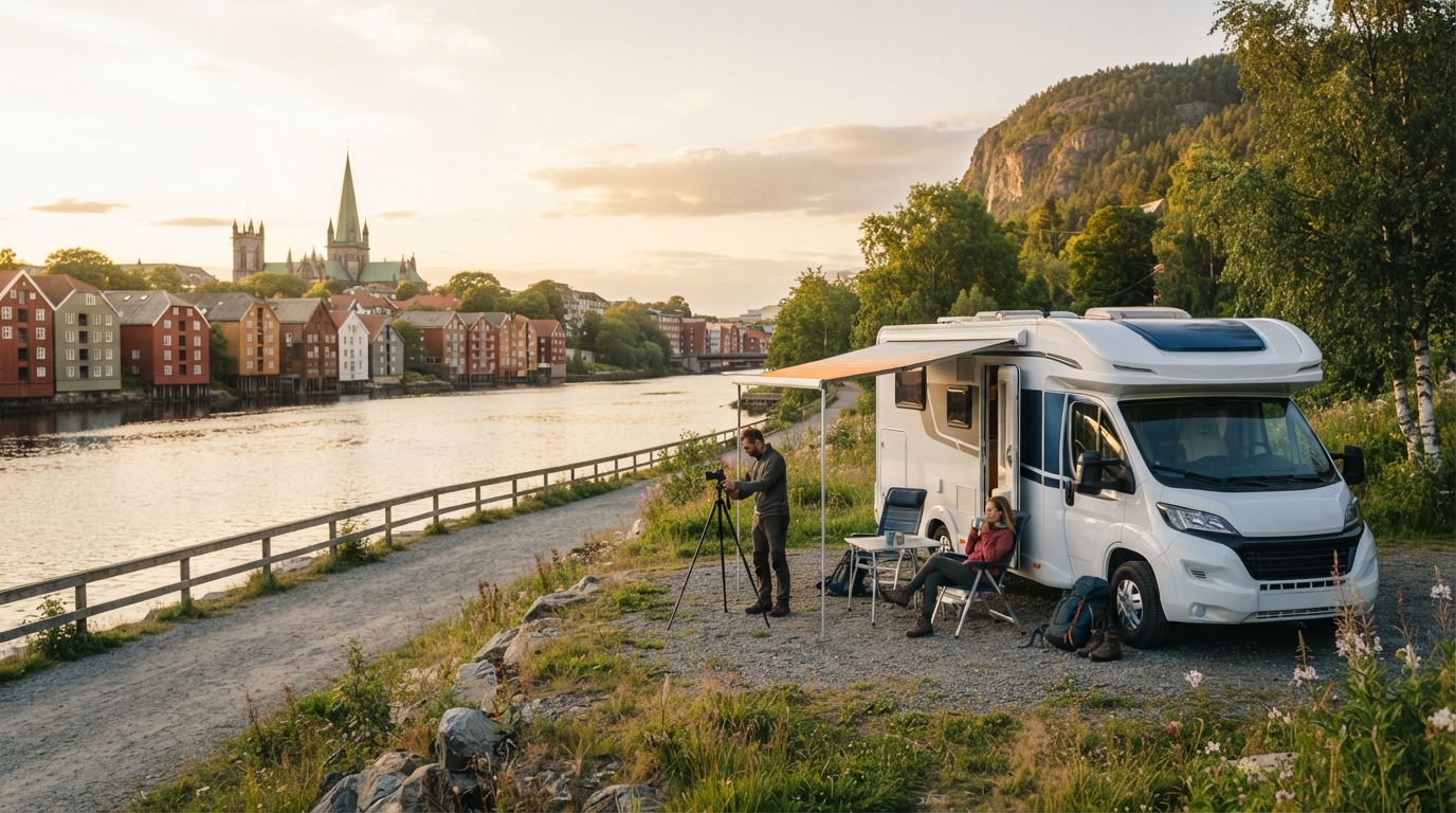 Trondheim Round Trip -Through Norway's Breathtaking Fjords and Coastal Treasures! — Trondheim scenic landscape