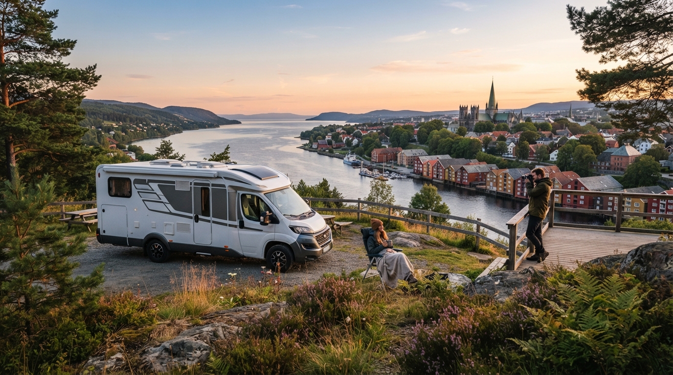 Trondheim Round Trip - Fjord Wonders & Coastal Adventures — Trondheim scenic landscape