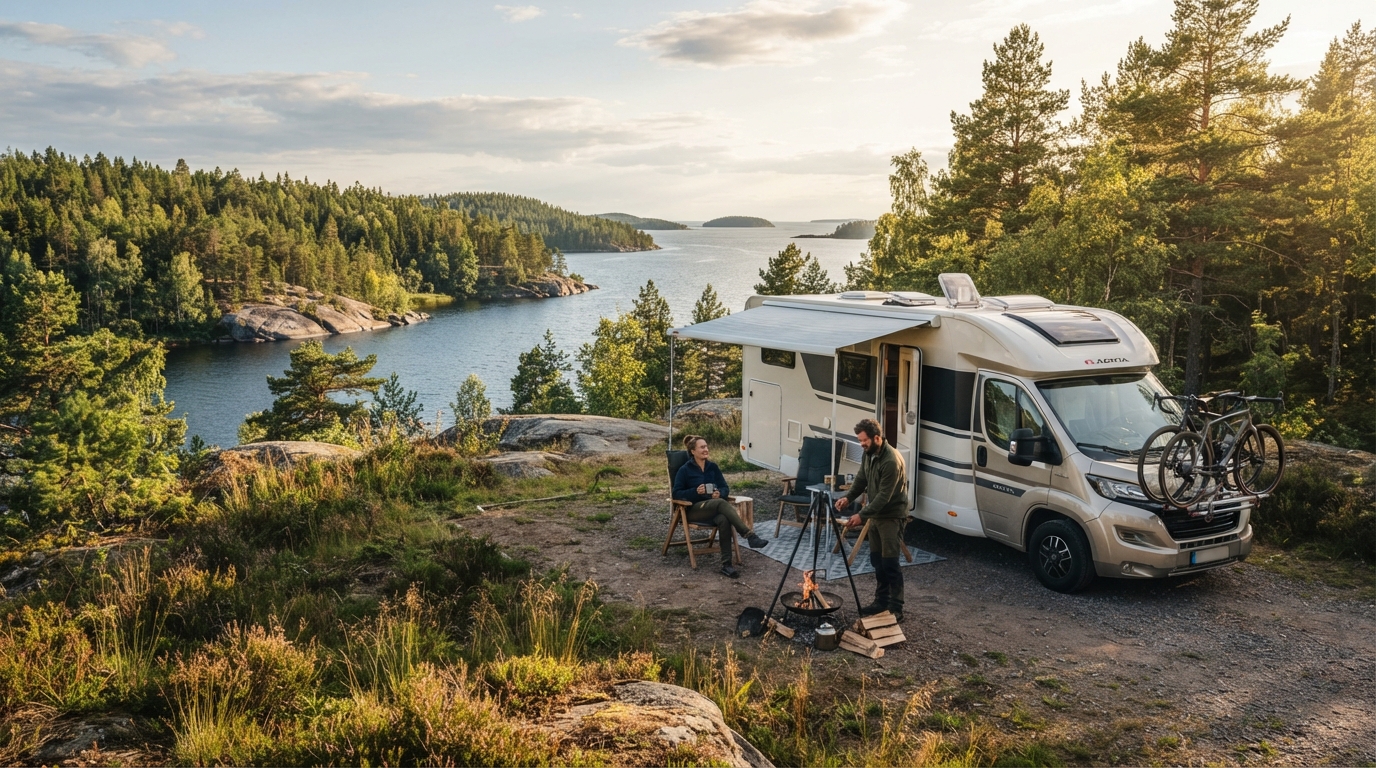 Umea Round trip - Heartland Horizons: A Swedish Adventure — national park landscape
