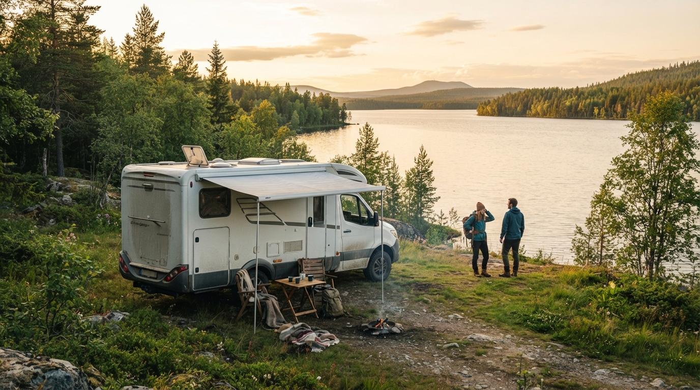 Umea Round trip - Legends of the North RV Journey — national park landscape