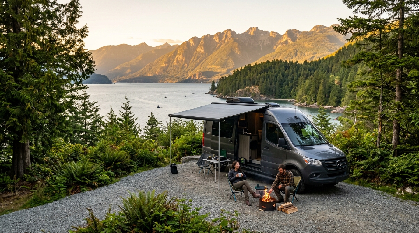 Vancouver to Halifax - Canada coast to coast West to East — Vancouver RV road trip landscape