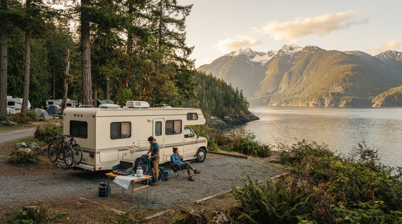 Vancouver Roundtrip - Including the Rocky mountains — Vancouver RV road trip landscape