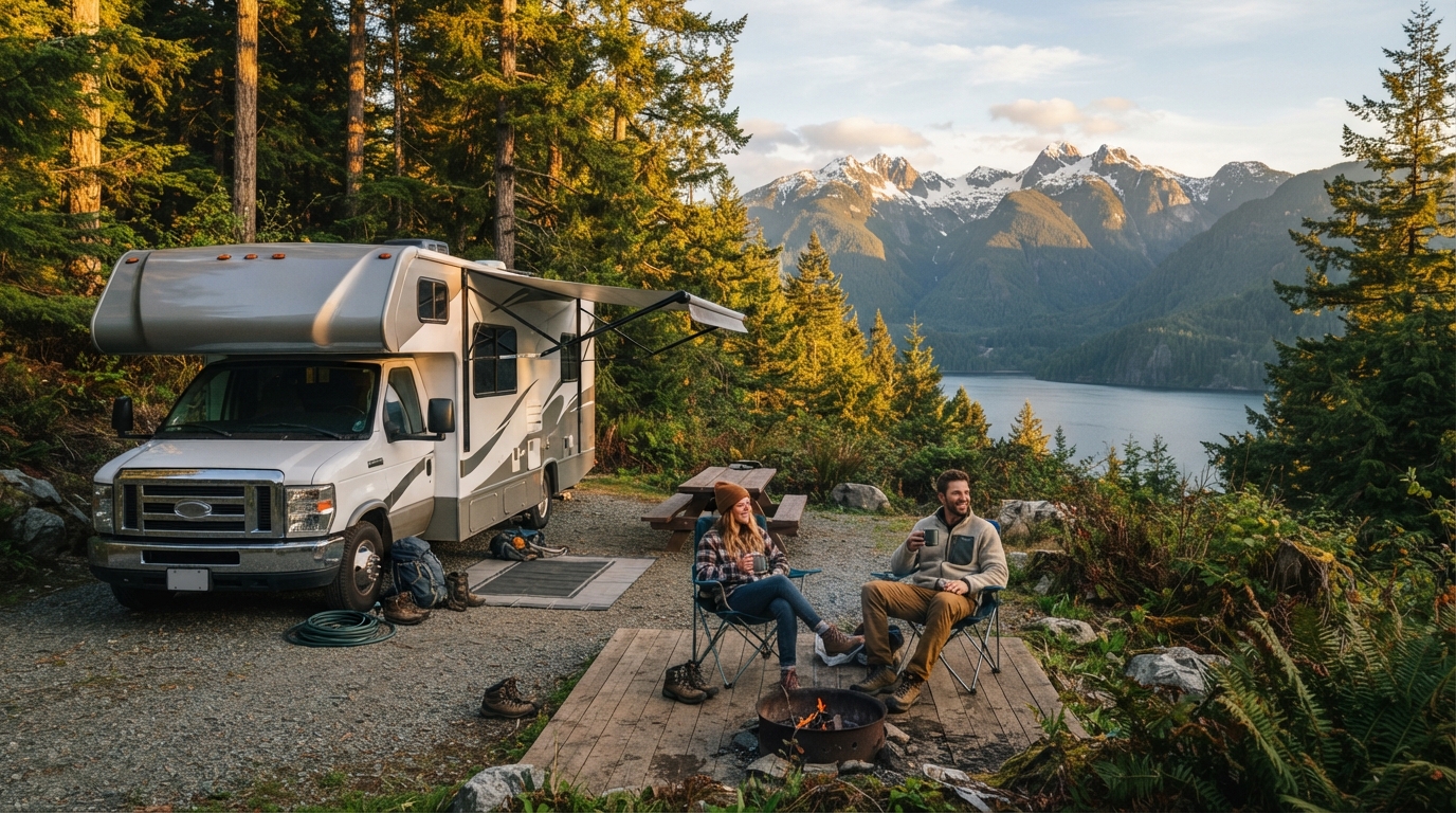 Vancouver to Whitehorse - Pan-Canadian Family Road Trip — Vancouver RV road trip landscape