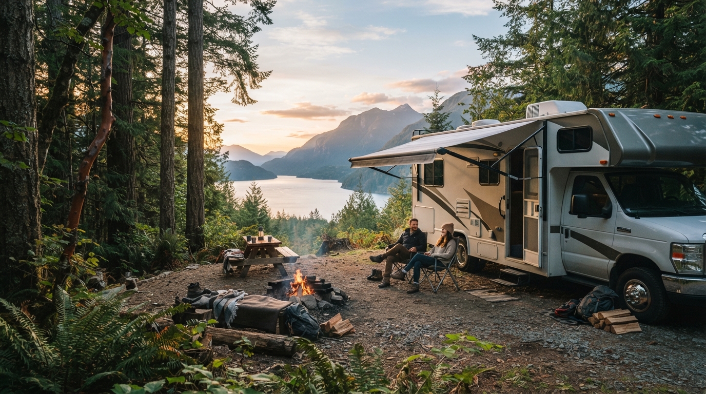 Vancouver To Calgary — Vancouver RV road trip landscape