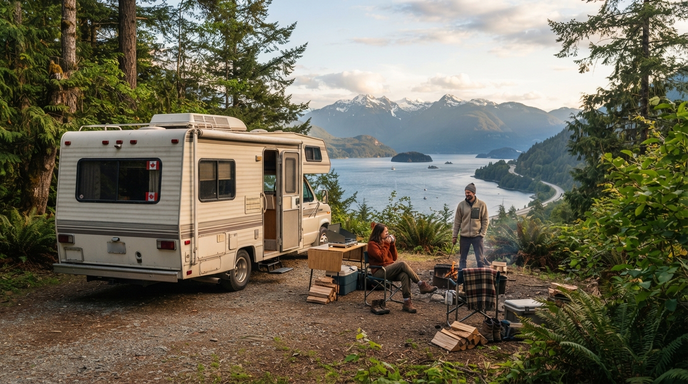 Vancouver Roundtrip - East — Vancouver RV road trip landscape