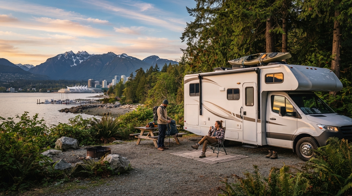 Vancouver round trip - Sea to Sky — Vancouver RV road trip landscape