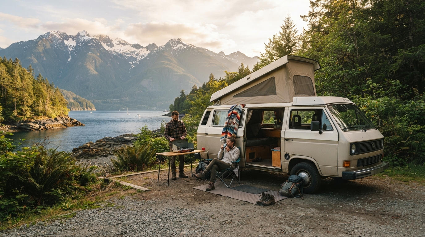 Vancouver round trip  - Manning park and  the Okanagan Valley — Vancouver RV road trip landscape