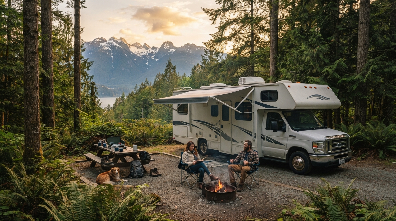Vancouver to Toronto - Trans Canada West to East — Vancouver RV road trip landscape