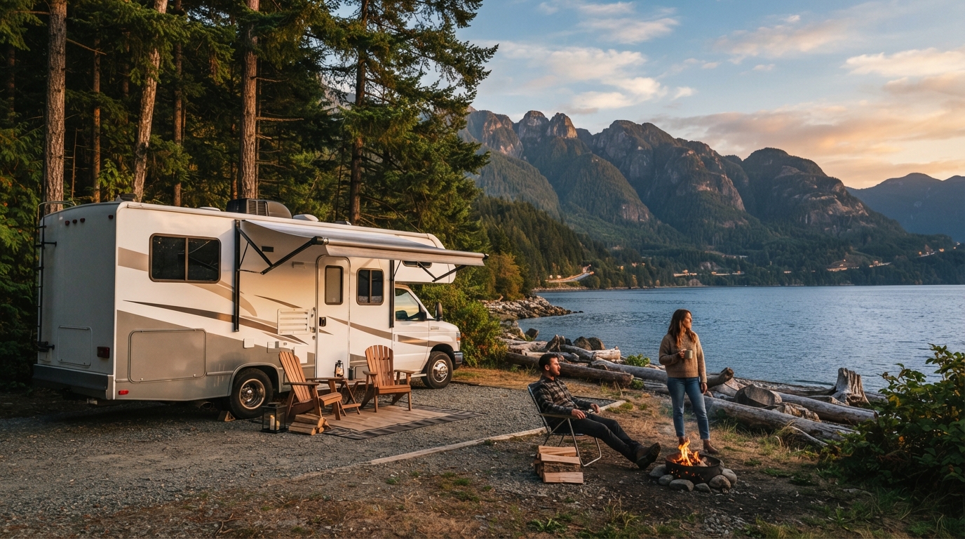 Vancouver to Montreal - The Pacific to Quebec Quest — Vancouver RV road trip landscape
