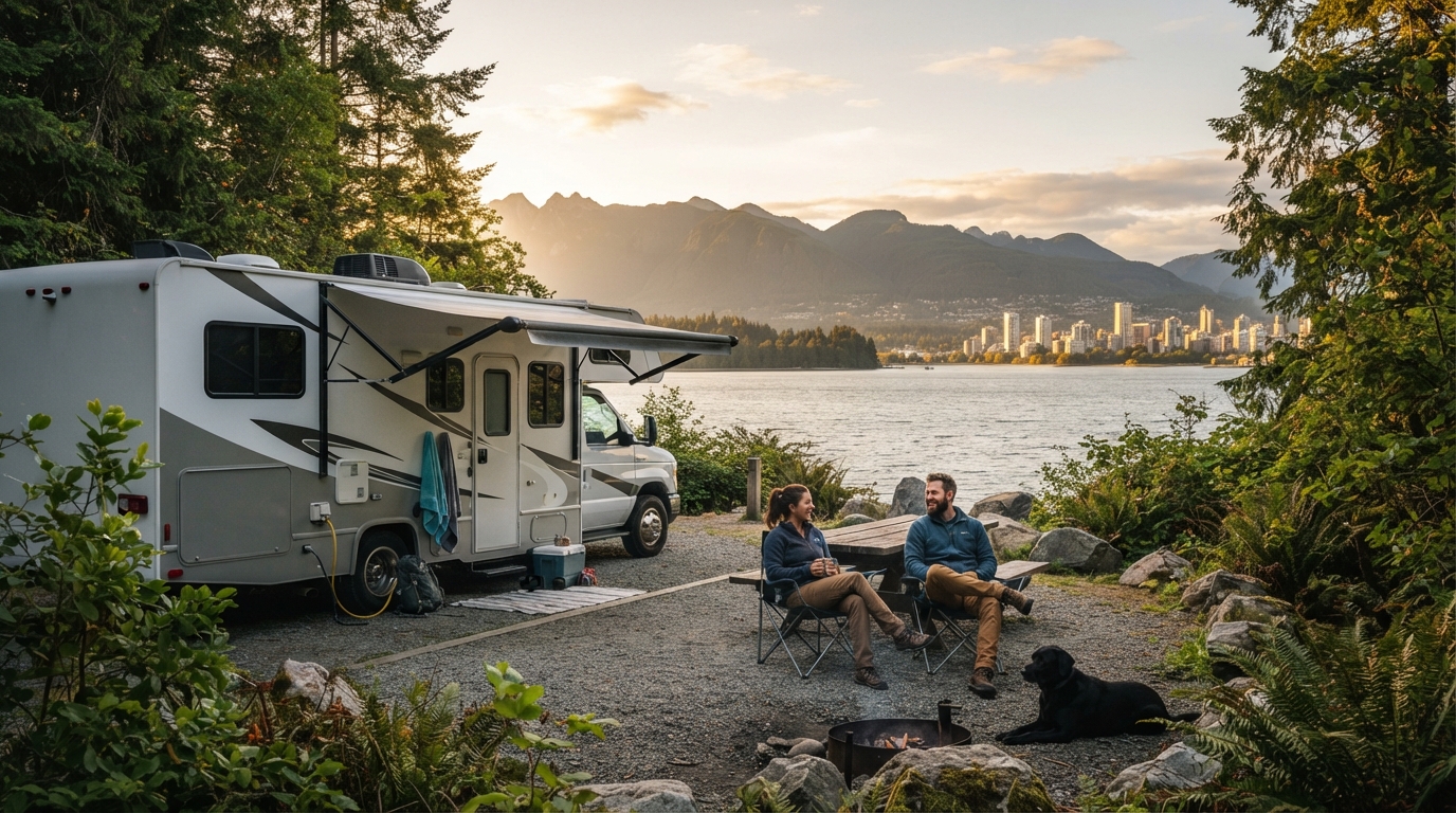 Vancouver to Toronto - Trans Canada West  to East — Vancouver RV road trip landscape