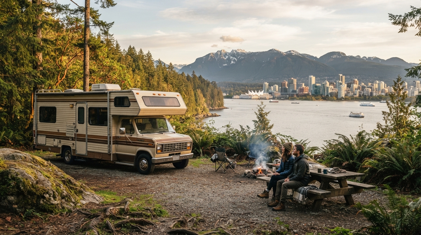 Vancouver Roundtrip - Including the Rockies mountains and Vancouver Island — Vancouver scenic landscape