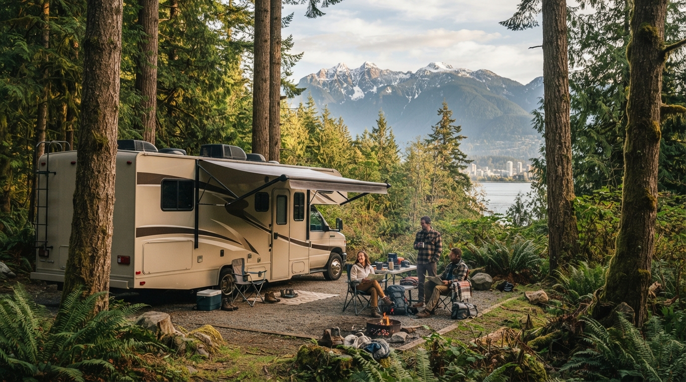 Vancouver Round Trip - West Canada Cycling Adventure — Vancouver scenic landscape