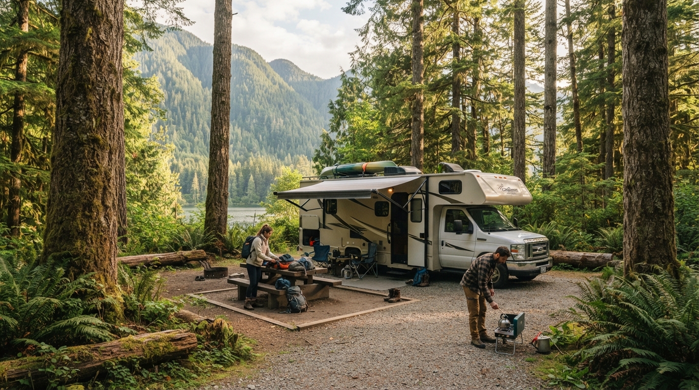 Vancouver Roundtrip - Including the Rocky mountains — national park landscape