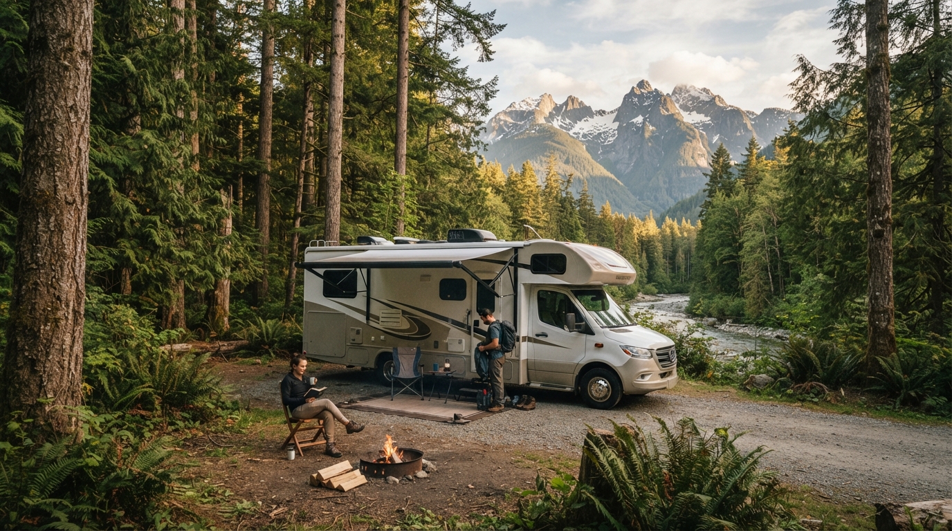 Vancouver To Calgary — national park landscape