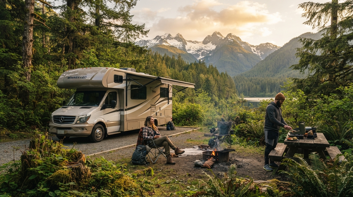 Vancouver Roundtrip - East — national park landscape