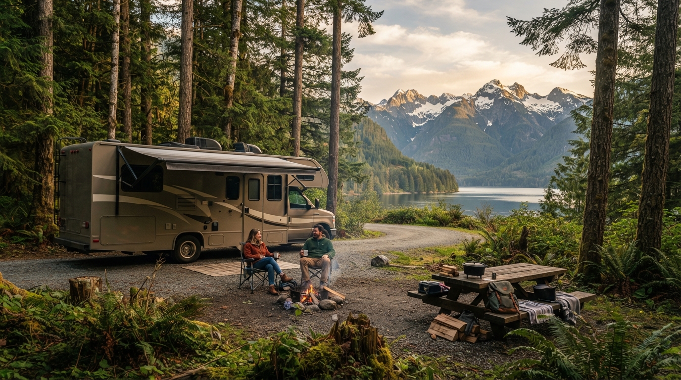 Vancouver round trip  - Manning park and  the Okanagan Valley — national park landscape