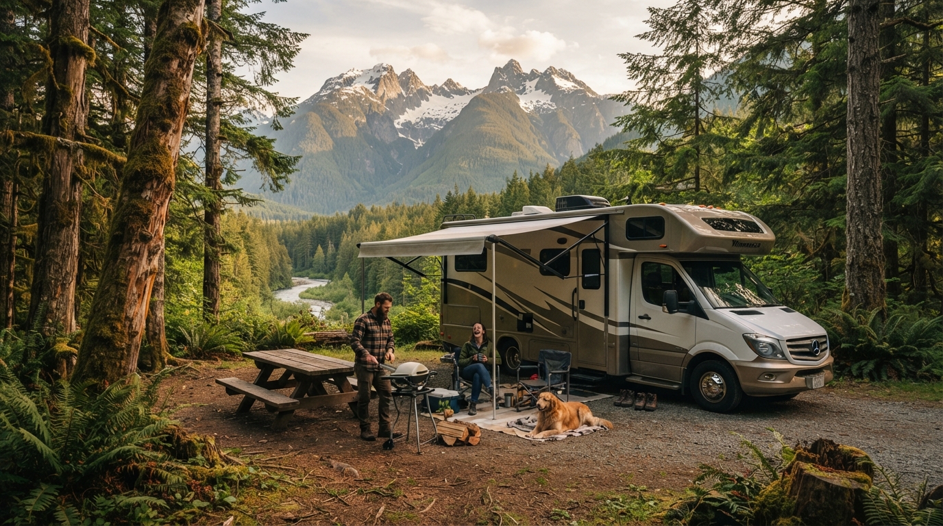 Vancouver to Toronto - Trans Canada West to East — national park landscape