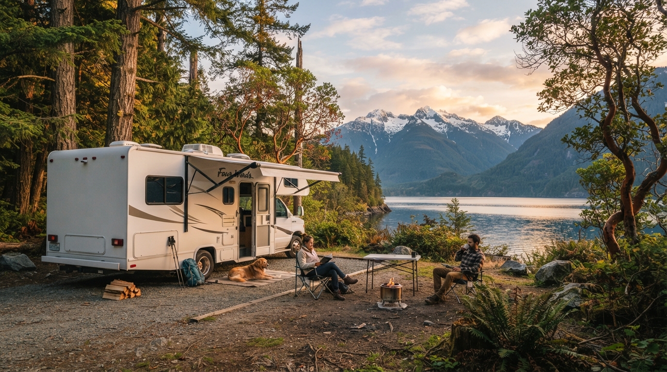 Vancouver to Toronto - Trans Canada West  to East — national park landscape