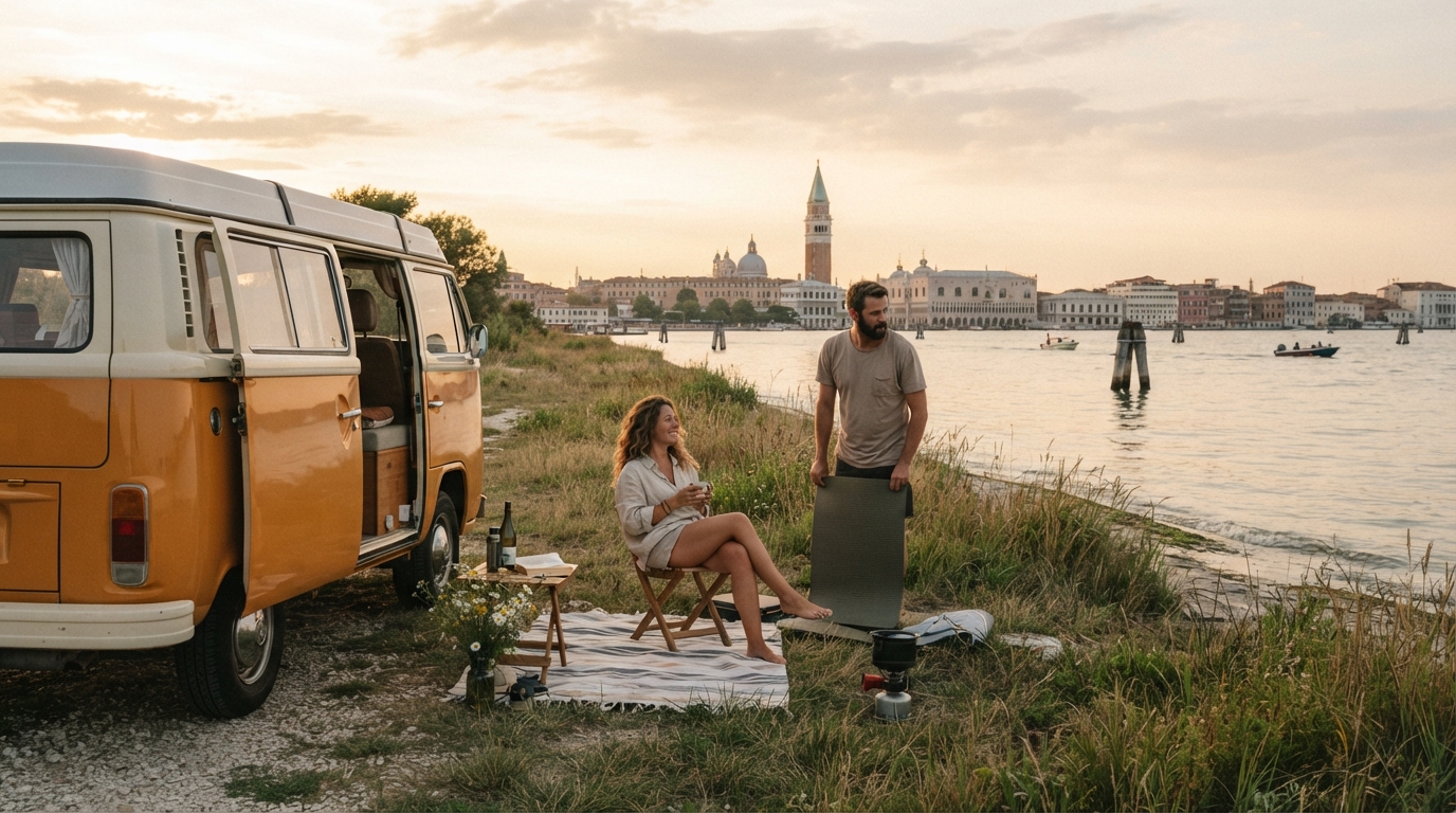 Venice Roundtrip - South West - Tuscany and Italian East coast — Venezia scenic landscape