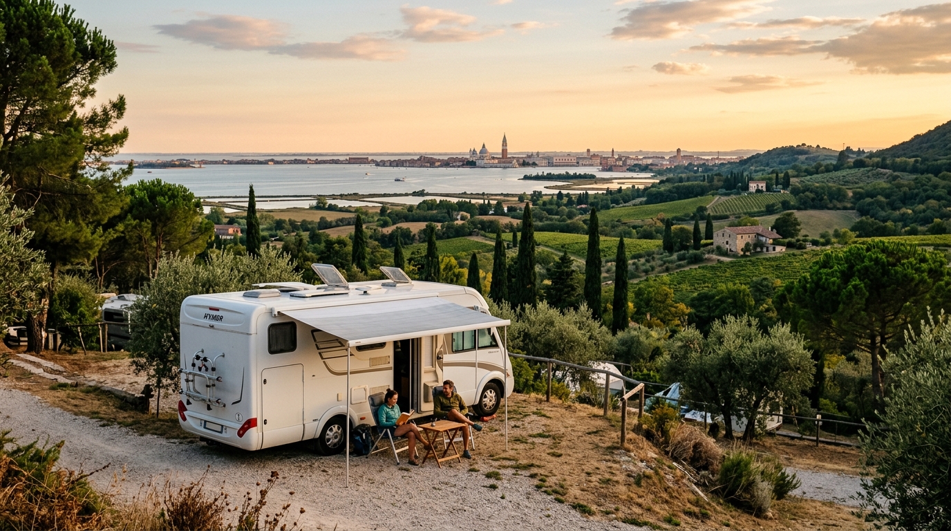 Venice Roundtrip - North - Slovenia, Austria, Italy- Garda lake. — national park landscape