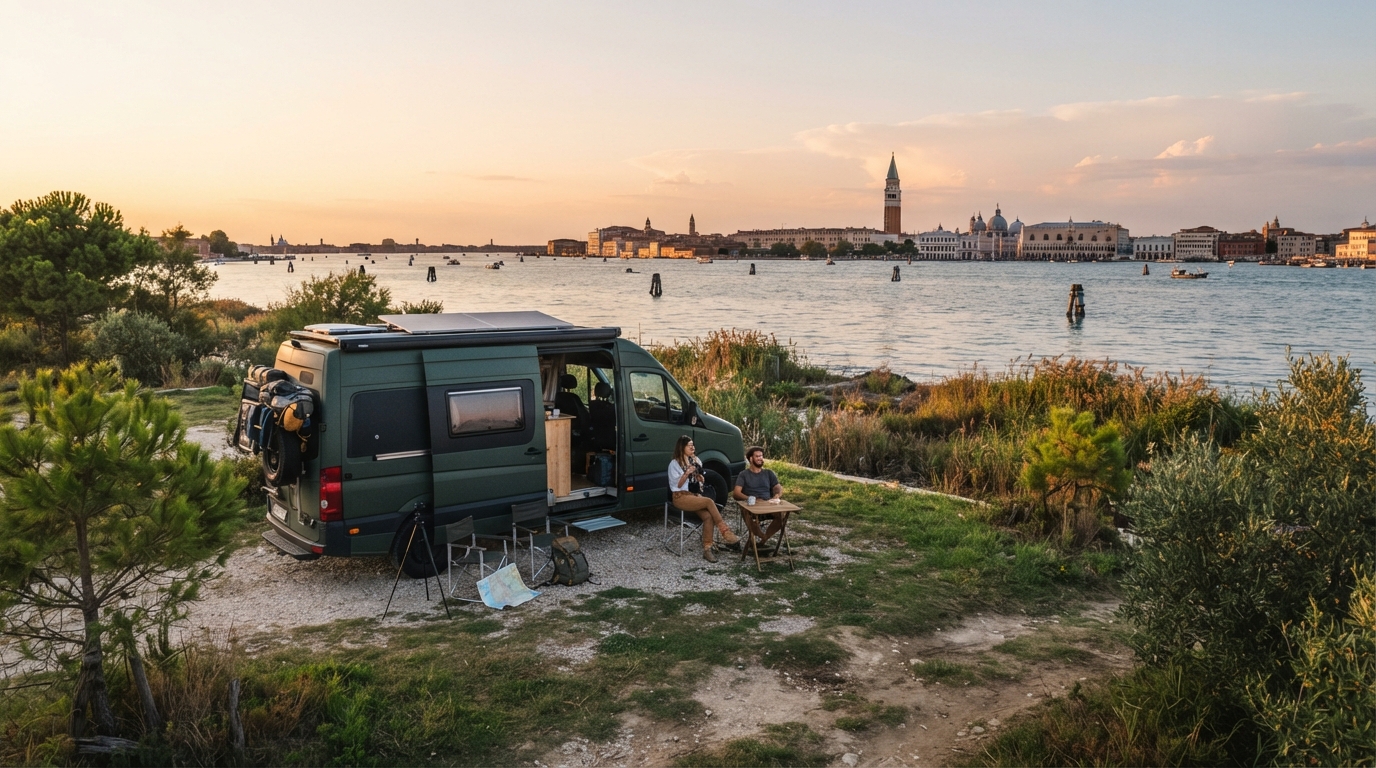 Venice Roundtrip - South - Adriatic sea, Croatia, Slovenia, Italy — Venezia travel scenery