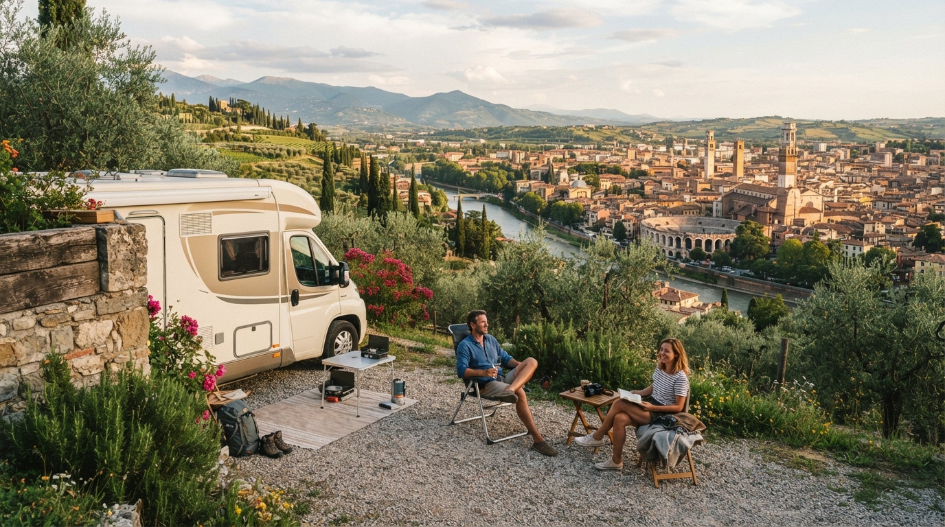 Verona Roundtrip - Ferrari and Dolomites Discovery — Verona scenic landscape