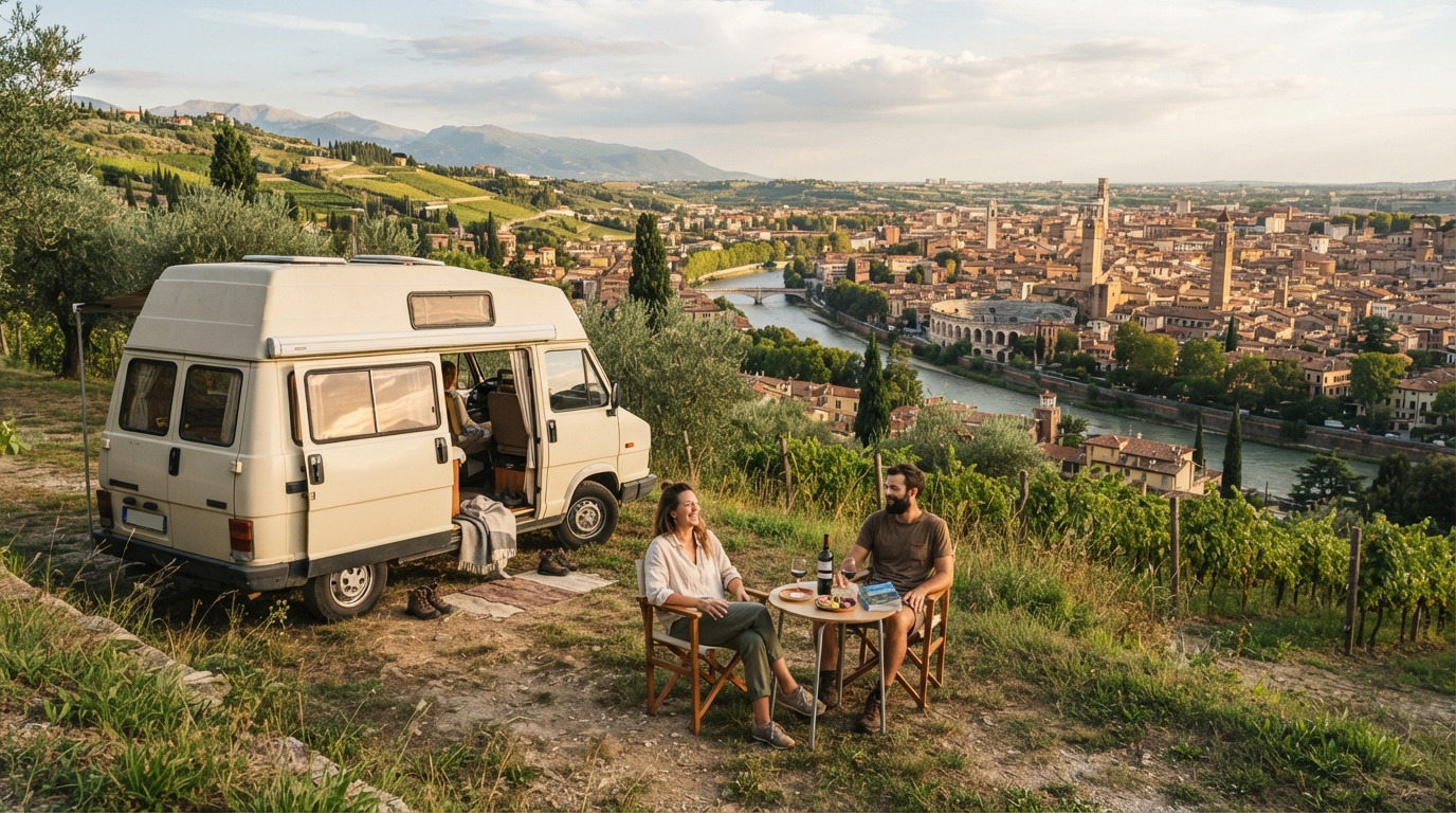 Verona Roundtrip - The Grand Northern Italy Escape — Verona scenic landscape