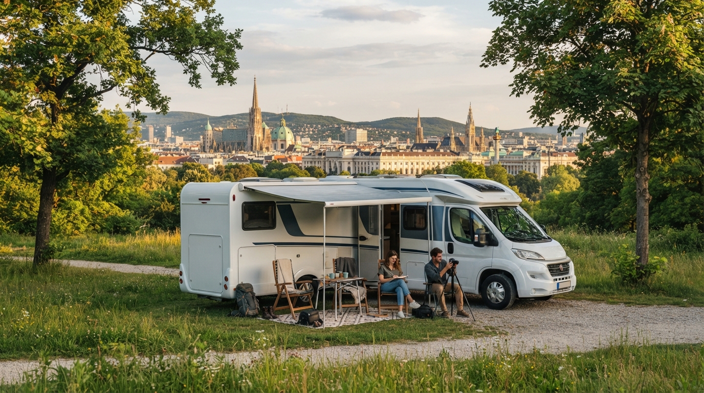 Vienna Round-trip - The Blue Danube & Bohemian Forest — Vienna RV road trip landscape